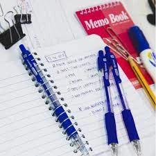 Bazic Spencer Blue Retractable Pen With Cushion Grip Set Of 4 - Bazic - Image 3