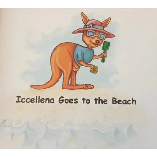 Iccellena Goes to the Beach Children Book Iccellena Goes to the Beach Children Book
