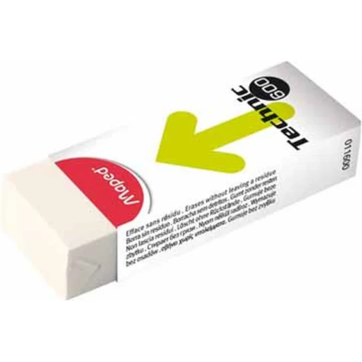 Maped Technic Eraser, White Color, 1 Pieces - Maped - Image 2