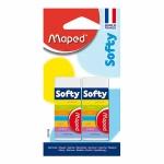 Maped Mini Softy Eraser, 2 Pieces - Maped