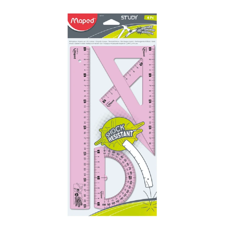 Maped 4 Art Tracing Incass Study, Pink - Maped