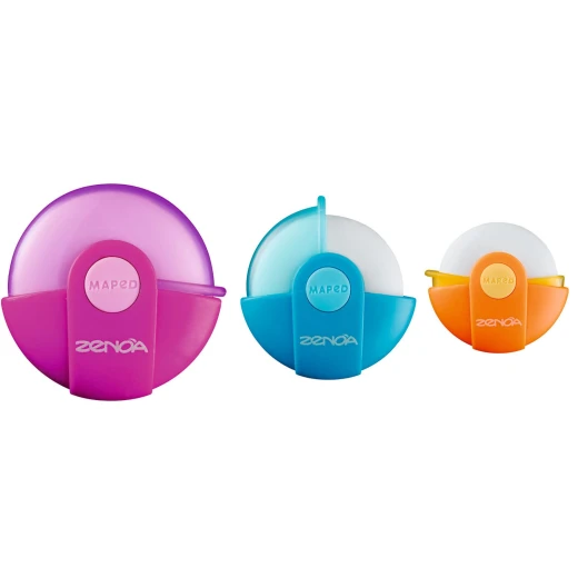 Maped Zenoa Eraser Rotary Cased, Assorted Color, 1 Piece - Maped - Image 3