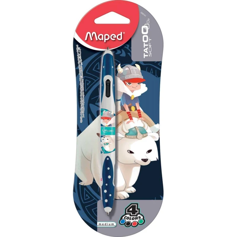 Maped Ballpoint pen Fake tattoo Twin type 4in1 - Maped
