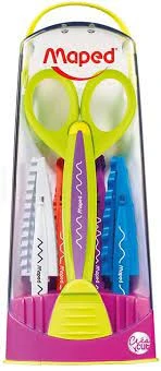 Maped Craft Scissors 5 Piece , Assorted Colors - Maped - Image 2