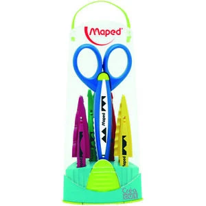 Maped Craft Scissors 5 Piece , Assorted Colors - Maped - Image 3
