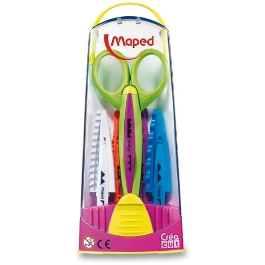 Maped Craft Scissors 5 Piece , Assorted Colors - Maped - Image 5
