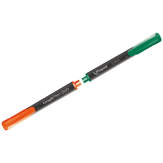 Maped Fineliner Graph Peps Duo 0.4 Mm 10 Pens 20 Colors - Maped - Image 2