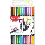 Maped Fineliner Graph Peps Duo 0.4 Mm 10 Pens 20 Colors - Maped