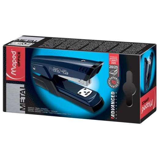 Stapler Maped Advanced Metal , Blue Stapler Maped Advanced Metal , Blue