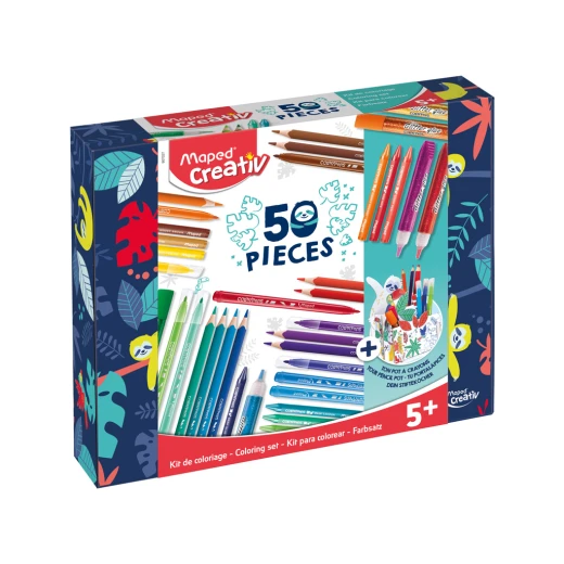 Maped Colouring kit Maped Creativ 50pcs Maped Colouring kit Maped Creativ 50pcs