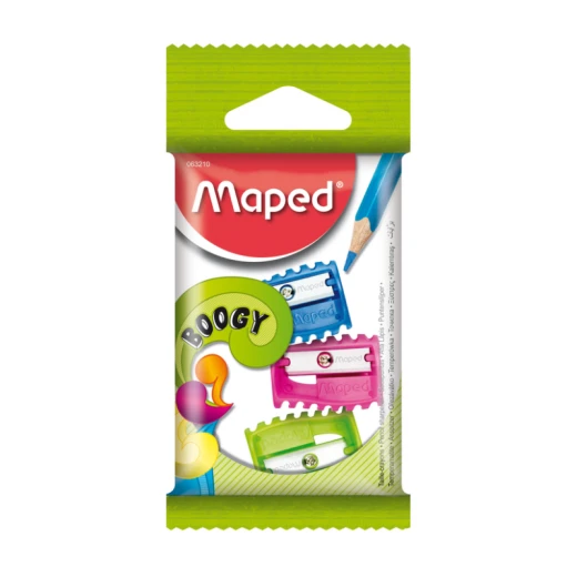 Maped Boogy Tej Hole 3 Piece Sharpener Maped Boogy Tej Hole 3 Piece Sharpener