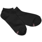 Hanes Women's Plus-Size 3 Pack Comfortsoft Extended Size No Show Sock, Black, XL - Hanes