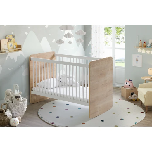 Babywhen 1021 Cot With Swing, Brown Color - BabyWhen - Image 6