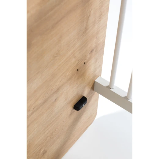 Babywhen 1021 Cot With Swing, Brown Color - BabyWhen - Image 2