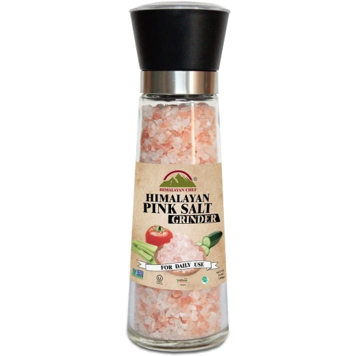Himalayan Chef Pink Salt Grinder 368g Himalayan Chef Pink Salt Grinder 368g
