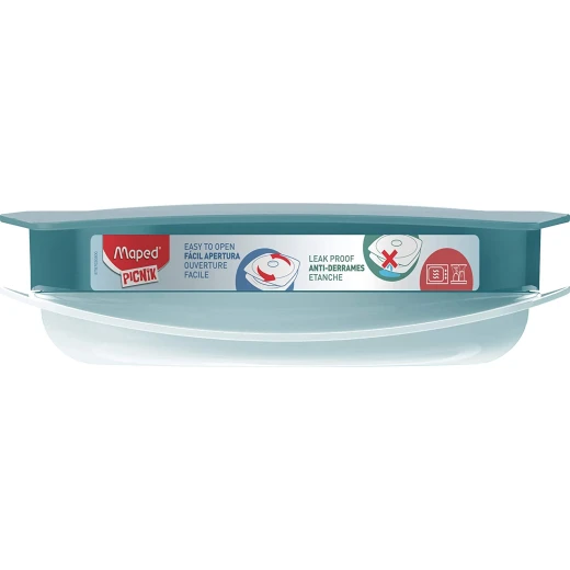Maped Lunch Plate for Adult Green 900ml - Maped - Image 4