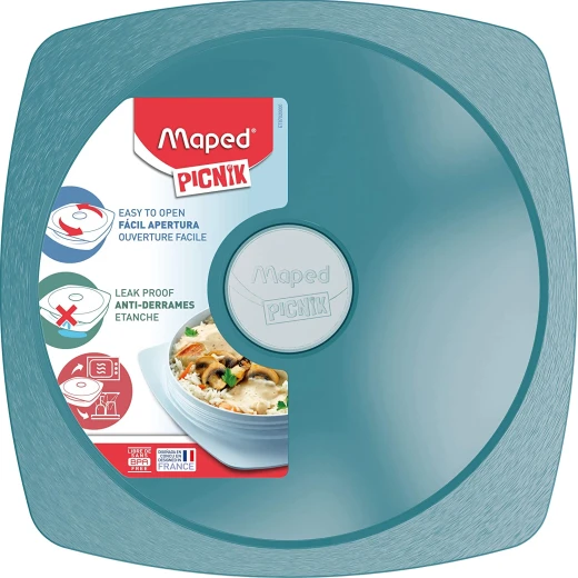 Maped Lunch Plate for Adult Green 900ml - Maped - Image 2