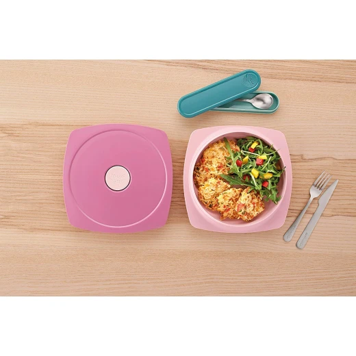 Maped Lunch Plate for Adult Rose 900ml - Maped - Image 6