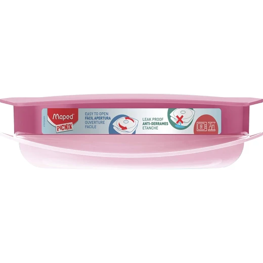 Maped Lunch Plate for Adult Rose 900ml - Maped - Image 4