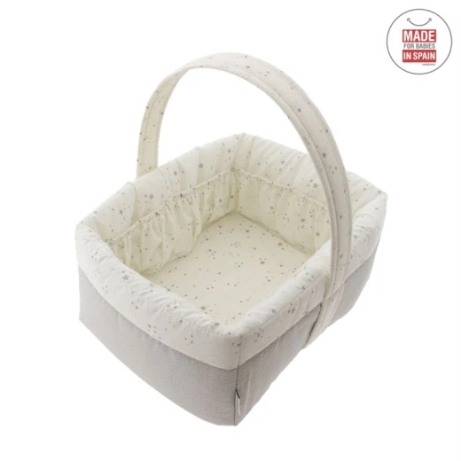 Cambrass Basket Baby Astra Sky Grey - Cambrass - Image 2