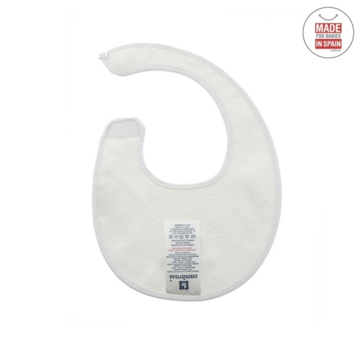 Cambrass Round Bib Velcro A Dormir White 16x19x1 Cm - Cambrass - Image 6