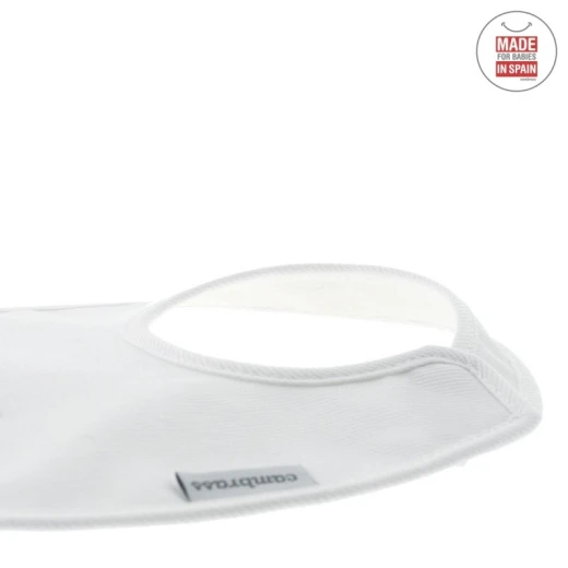 Cambrass Round Bib Velcro A Dormir White 16x19x1 Cm - Cambrass - Image 3
