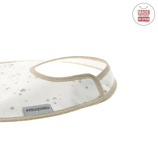Cambrass Round Bib Velcro Sky Beige/star 16x19x1 Cm - Cambrass - Image 6