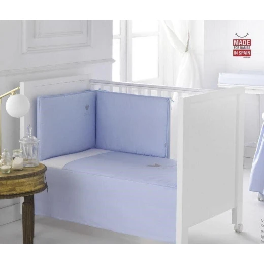 Cambrass Crown 4-Piece Bed Cover Set - Blue Cambrass Crown 4-Piece Bed Cover Set - Blue