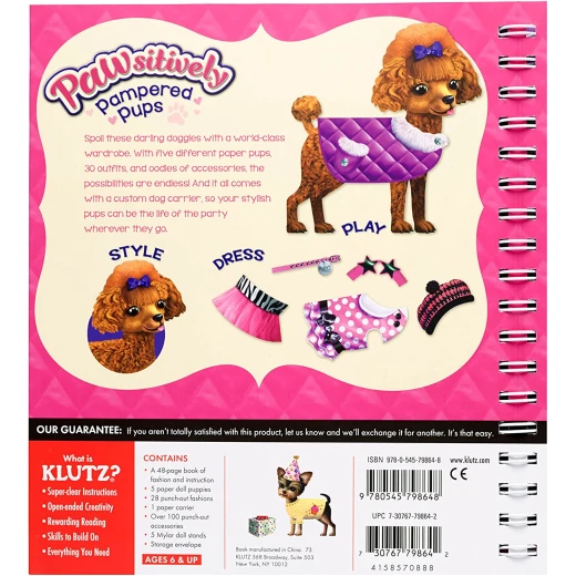 Klutz Dress-Up Your Own Paper Pups - Klutz - Image 4
