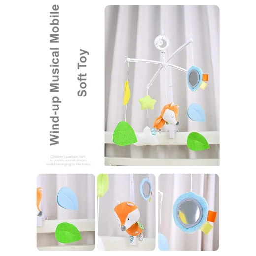 Konig Fox Musical Cot Mobile - Konig Kds - Image 2