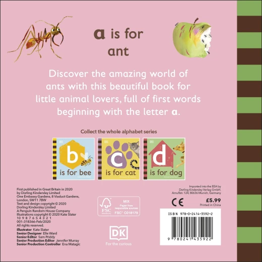DK Book: A is for Ant - DK Books - Image 2