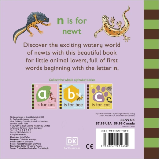 ( N - حيوان سمندل الماء ) -كتاب من كتب دي كي للنشر - كتب دي كاي - Image 2