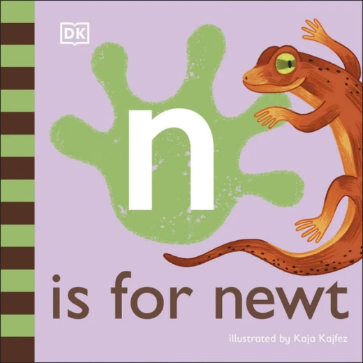 ( N - حيوان سمندل الماء ) -كتاب من كتب دي كي للنشر