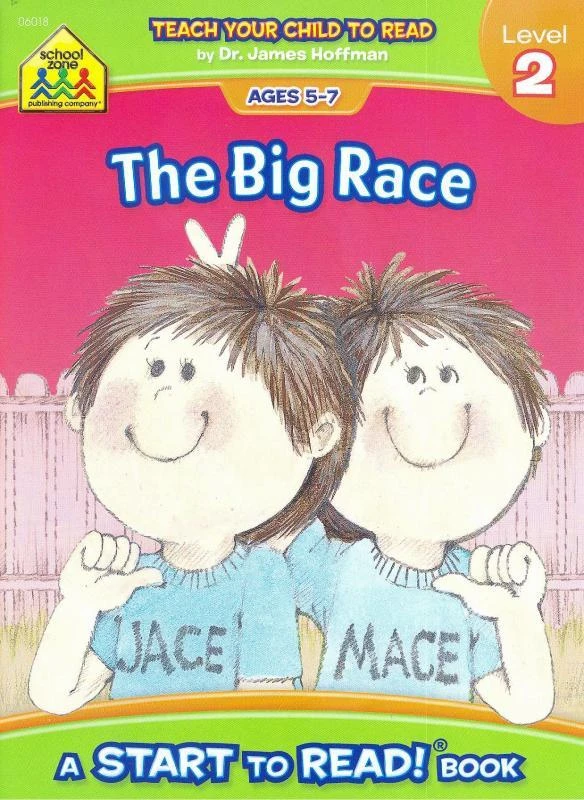 School Zone The Big Race - Level 2 Start to Read - School Zone