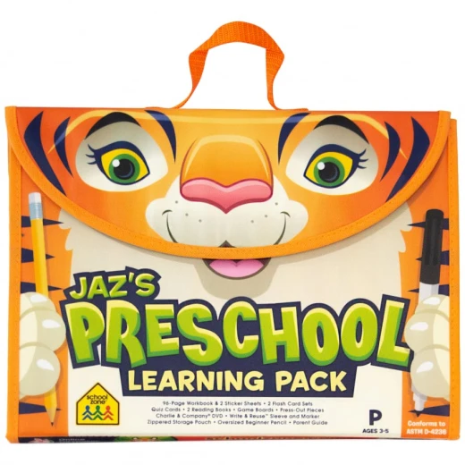 School Zone Jaz's Preschool Learning Pack School Zone Jaz's Preschool Learning Pack