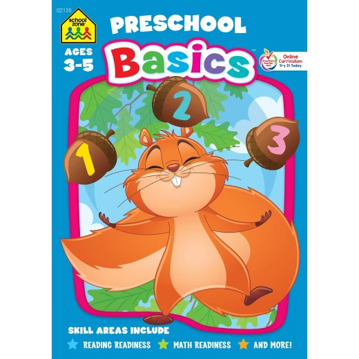 School Zone Preschool Basics Workbook School Zone Preschool Basics Workbook