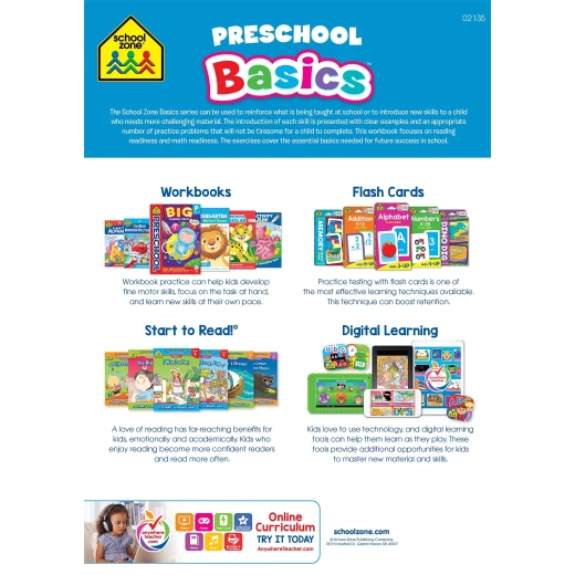 School Zone Preschool Basics Workbook - School Zone - Image 2