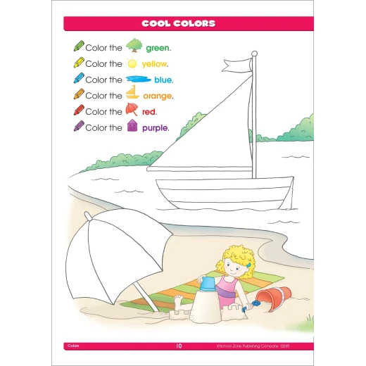 School Zone Preschool Basics Workbook - School Zone - Image 4