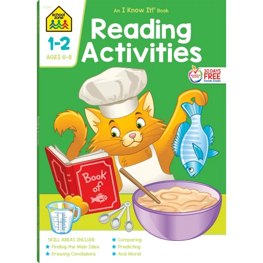 School Zone Reading Activities Grades 1-2 Workbook School Zone Reading Activities Grades 1-2 Workbook