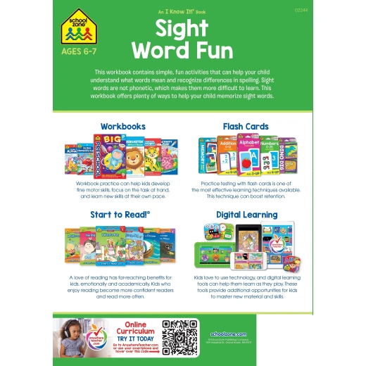 School Zone Reading Activities Grades 1-2 Workbook - School Zone - Image 5
