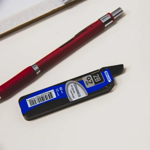 Bazic 0.7 Mm Ceramics Mechanical Pencil Leads, 3 Pk - Bazic - Image 2
