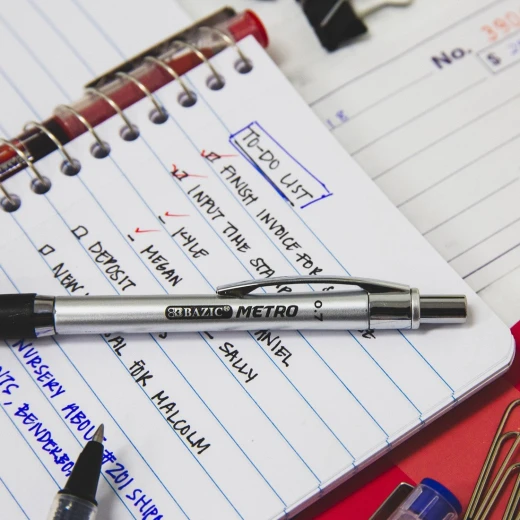 قلم رصاص ميكانيكي بازيك مترو 0.7 ملم (3 / عبوة) - بازيك - Image 3