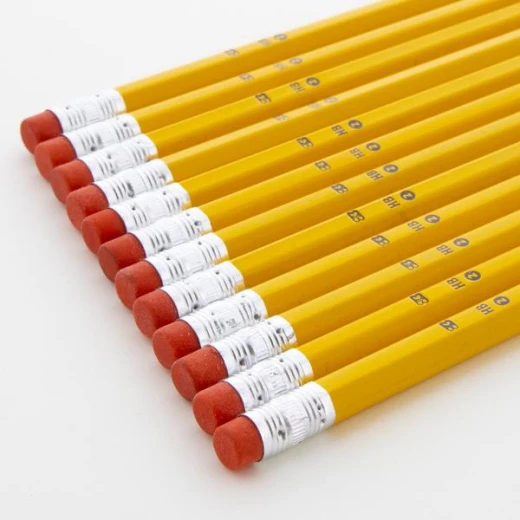 Bazic Yellow Pencil (20/Pack) - Bazic - Image 3