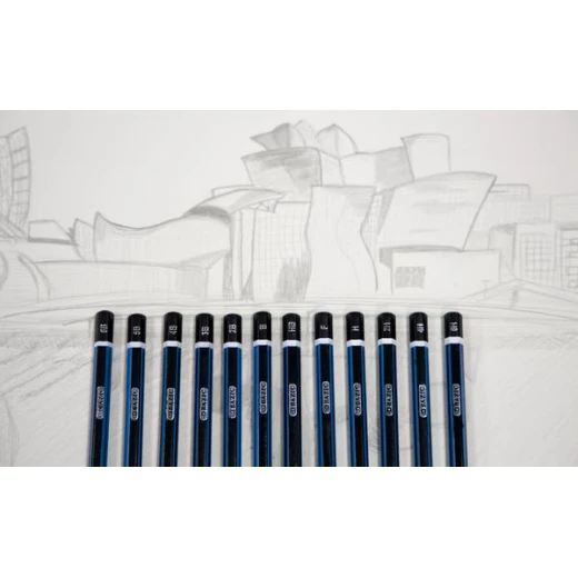 مجموعة أقلام تصميم وصياغة (12 تشكيلة) من بازيك - بازيك - Image 4