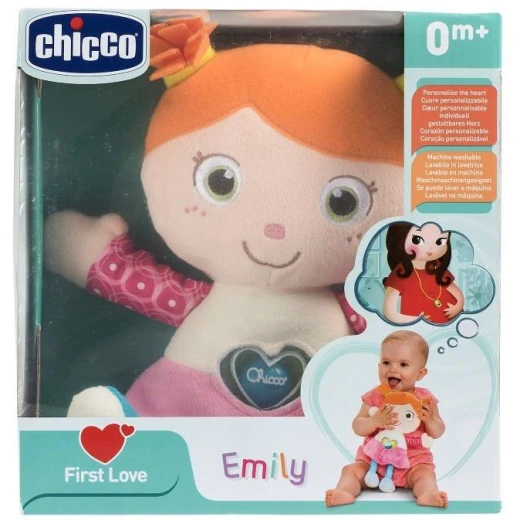Chicco First Love Cuddly Doll Emily - Chicco - Image 4