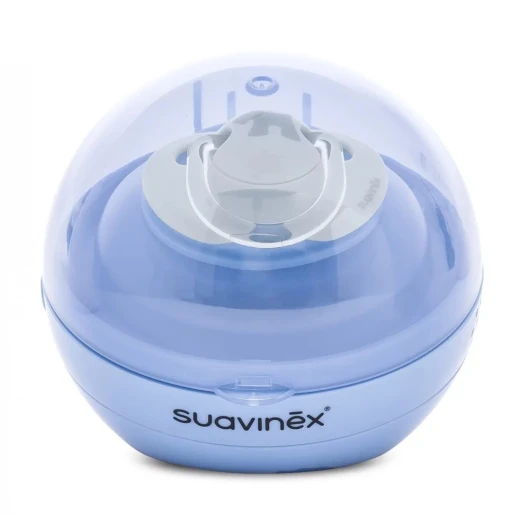 Suavinex Portable Soother Steriliser, Blue Suavinex Portable Soother Steriliser, Blue