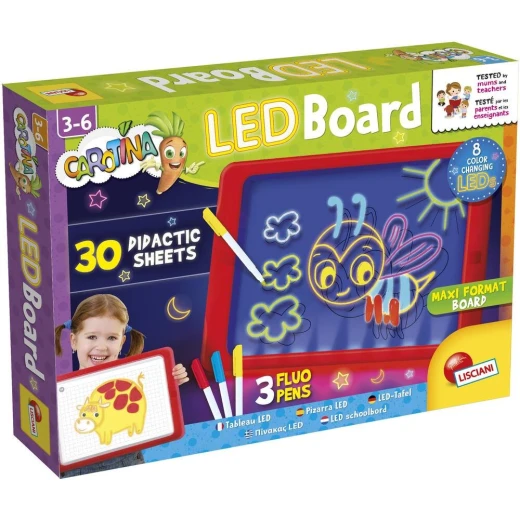 Lisciani Carotina Luminous Slate With Led Lisciani Carotina Luminous Slate With Led