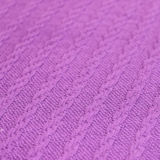 Nova home blanket 100% cotton purple color king size - Nova Home - Image 2