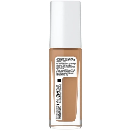 Maybelline Superstay Active Wear Foundation, 30 ml, 32 Golden - Maybelline New York - Image 3