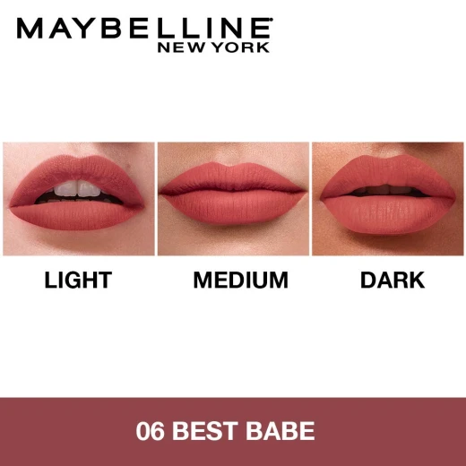 Maybelline New York- Sensational Liquid Matte Lipstick, Number 06 - Maybelline New York - Image 3